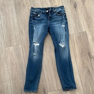 Silver Jeans Boyfriend Jean - Distressed